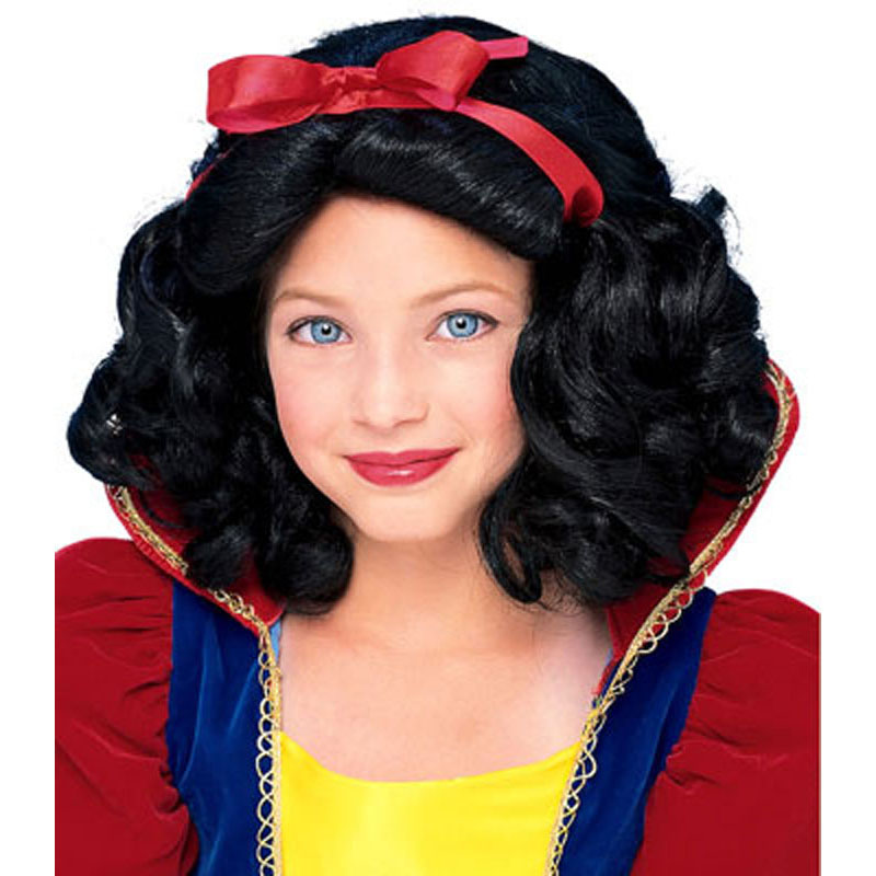 LW3003-Snow White Wig with Bow