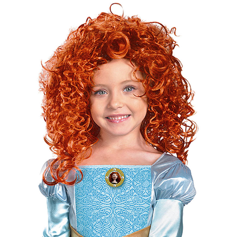 LW3025-Brave - Merida Children's Wig