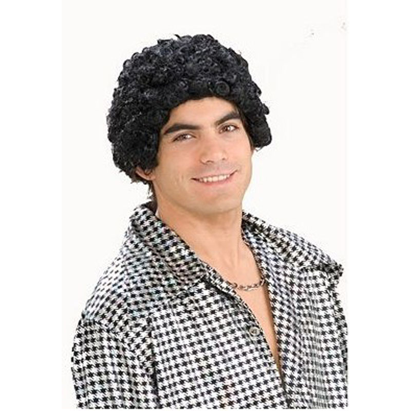LW3078-Adult Short Disco Afro Wig