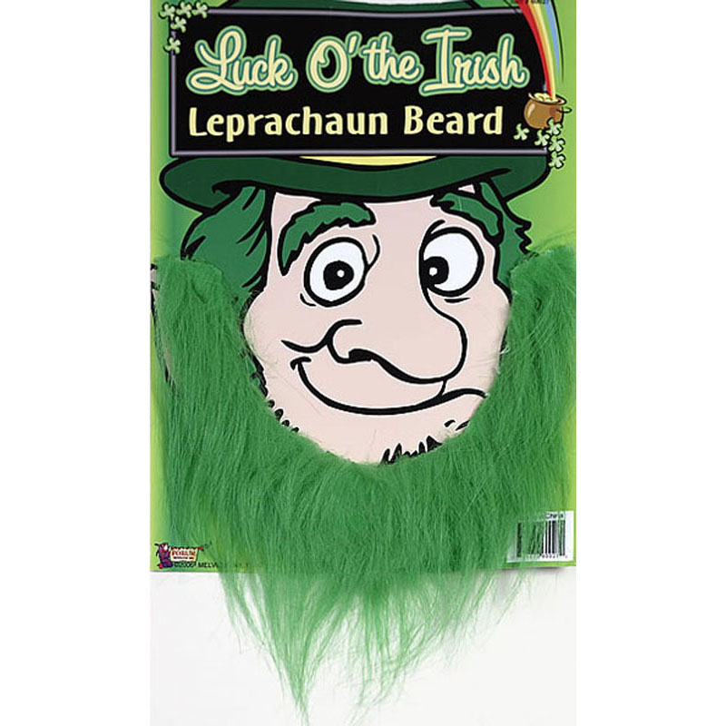 LS7004-Green Leprechaun Beard