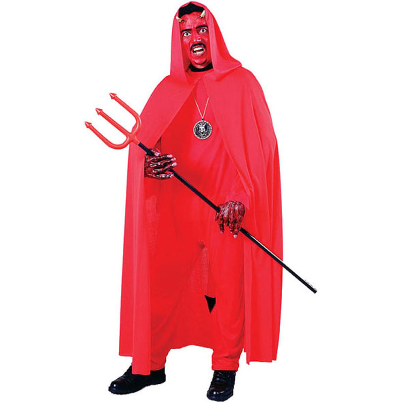 LC3014-Hooded Red Cape