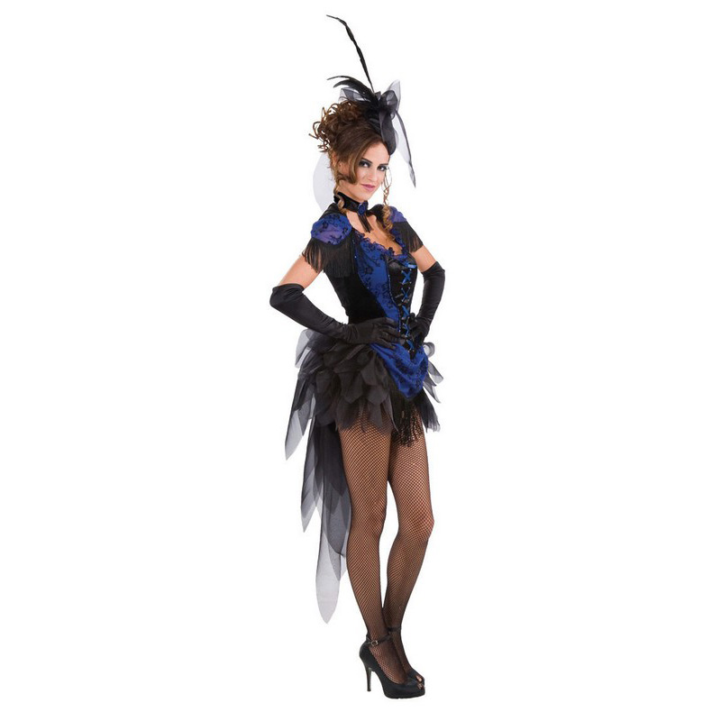 LAL963 Halloween Victorian Raven Costume for Women