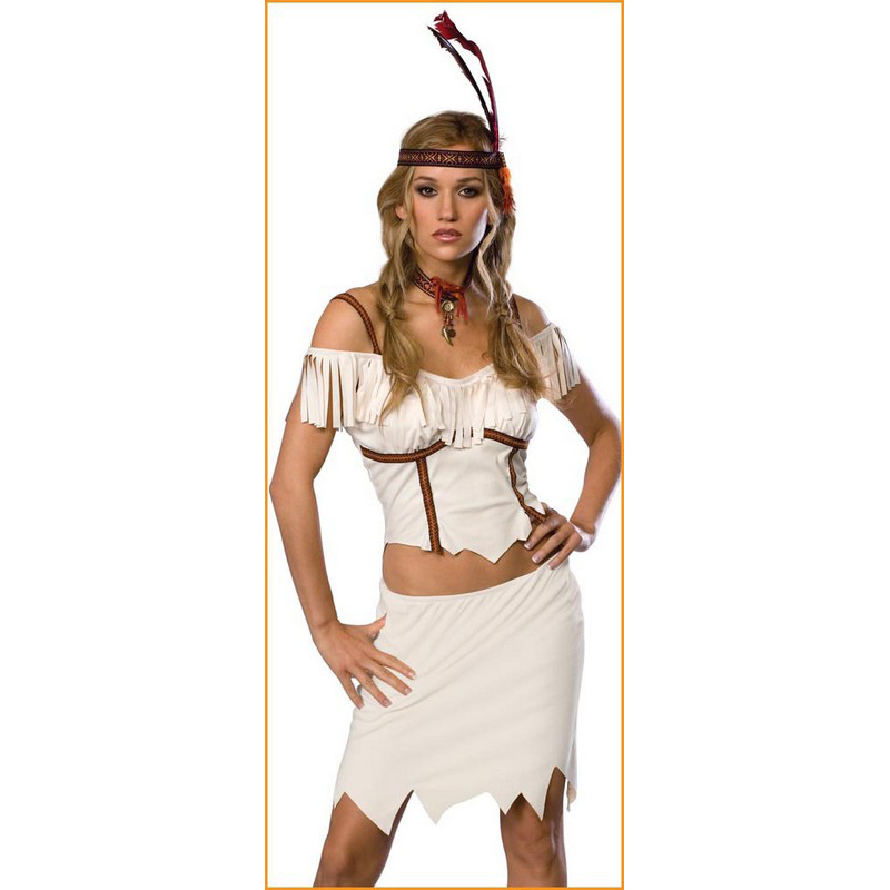 LAL970 Indian Halloween Costumes Sexy Indian Costume