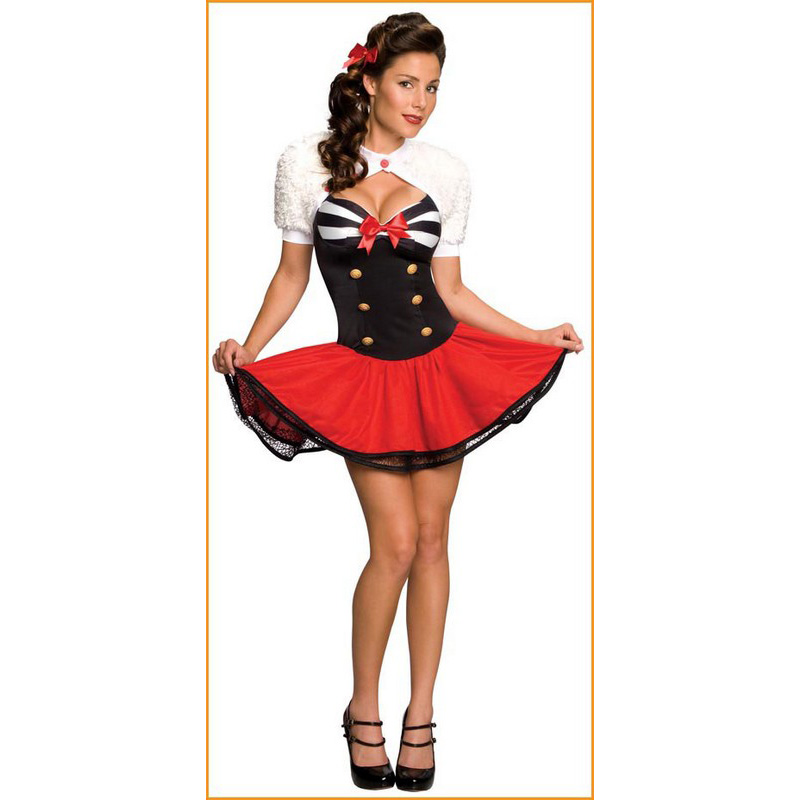 LAL989 Navy Pin-Up Girl Halloween Costumes Adult