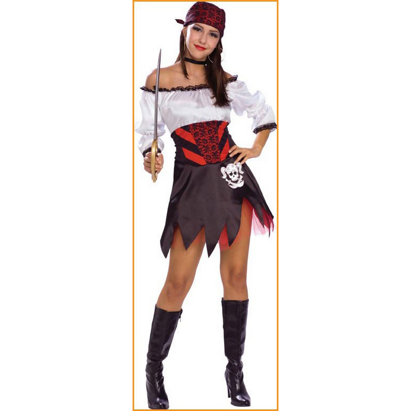 LAL993 Pirate Halloween Costumes Pirate Woman Costume