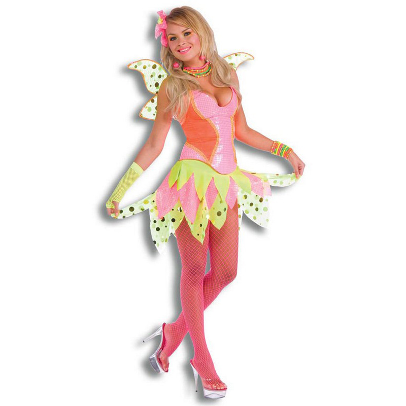 LAL996 Pixie Costume Women's Rave Pixie Outfit