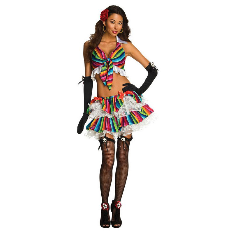 LAL1019 Sexy Mexican Lady Costume