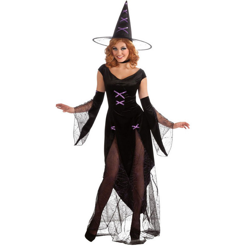 LAL1039 Women's Halloween Salem Witch Costume