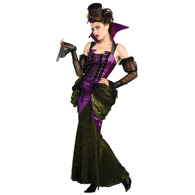LAL1042 Women's Victorian Vampire Costume