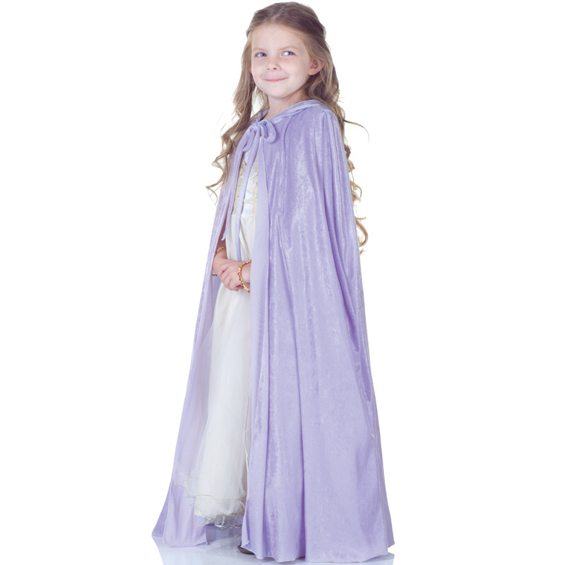 LC3029 Lavender Panne Costume Cape