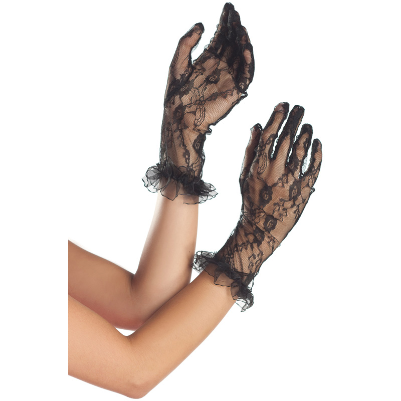 LG39042 Mid Length Lace Gloves