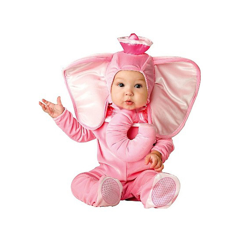 LT045 Baby Pink Elephant Costume