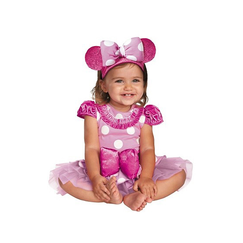 LT046 Baby Pink Minnie Mouse Costume Prestige