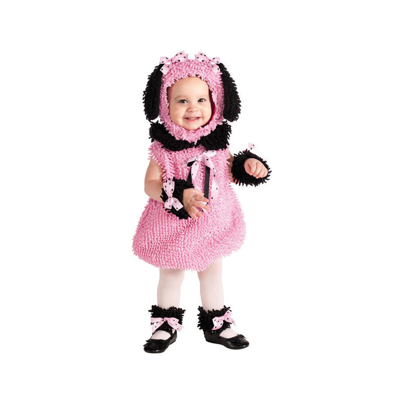 LT073 Pink Poodle Girl Costume for Infants