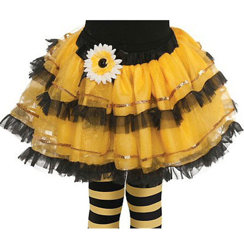 LCT014 Girls Bumblebee Fairy Tutu