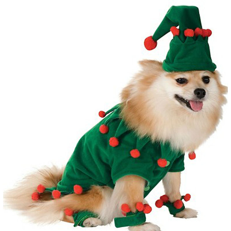 LDC006-Elf Dog Costume