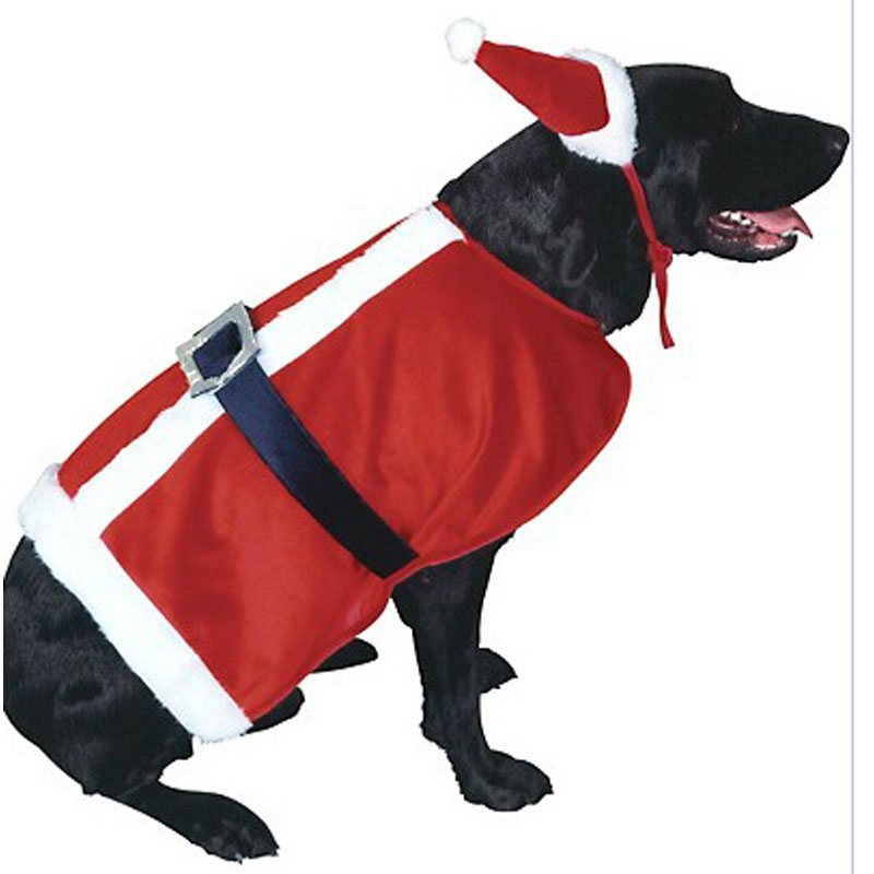 LDC013-Santa Dog Costume