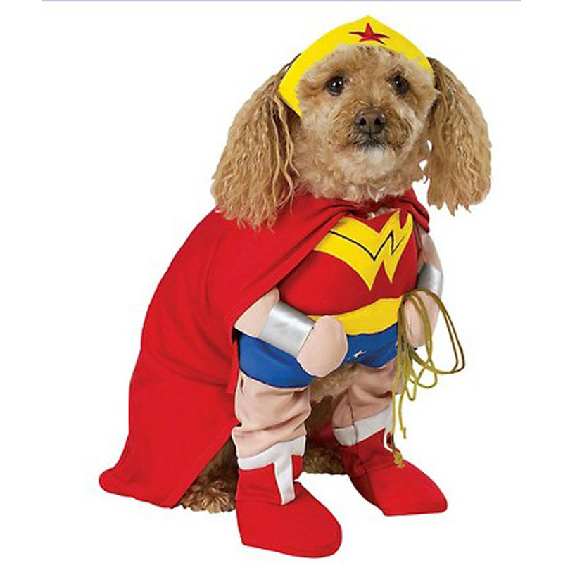 LDC021-Wonder Woman Dog Costume