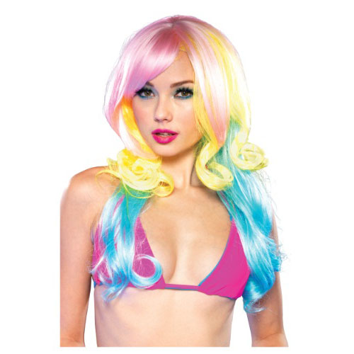 LW4191 carousel-pastel-rainbow-wig