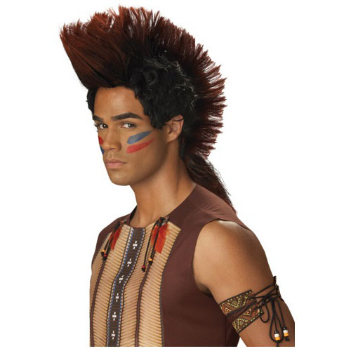 LW4278 indian-warrior-wig