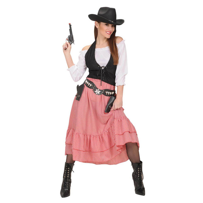 LL6123 Wild West Costume for Women Cowgirl