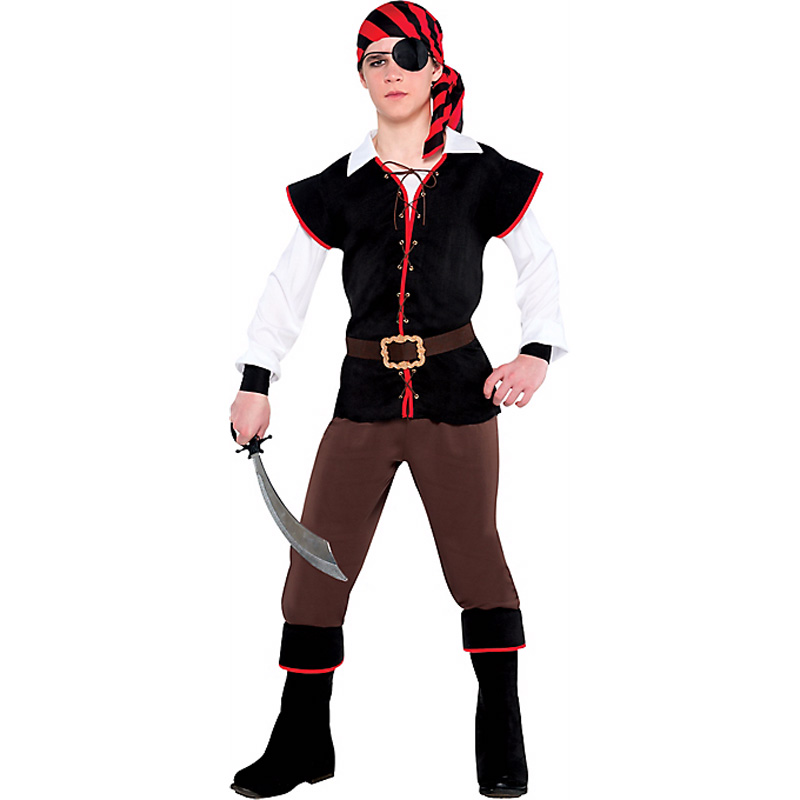LKB6018 Boys Rebel of the Sea Pirate Costume