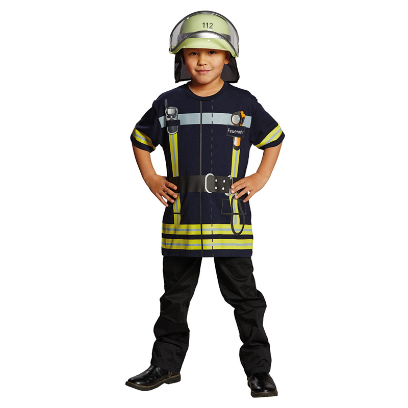 LKB6056 Firefighter Kids T-Shirt