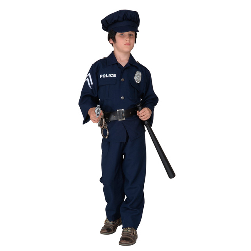 LKB6134 Policemen Children Costume