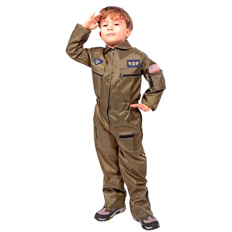 LKB6086 Little Pilot Kids Costume