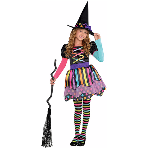 LKG6102 MISS MATCHED WITCH COSTUME