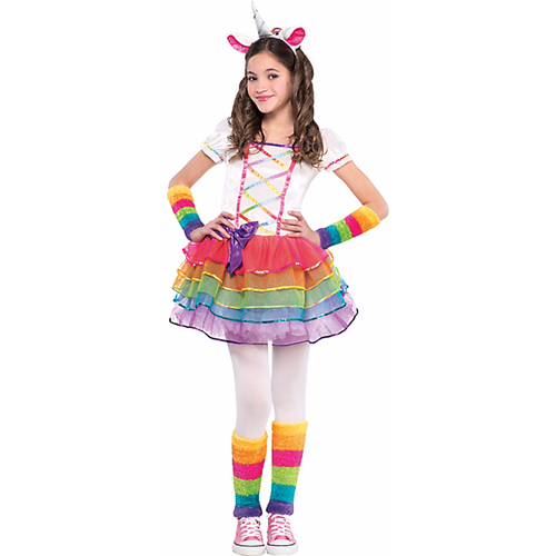 LKG6108 Rainbow Unicorn Costume
