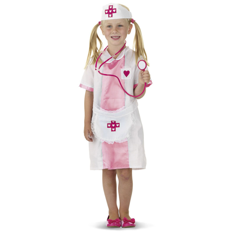 LKG6275 Sweet Nurse Kids Costume